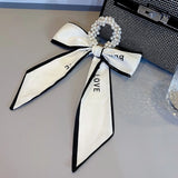 Retro Headband Women Bow Knot Winding Hair Rope Band Hair Accessories
