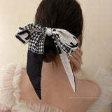 Retro Headband Women Bow Knot Winding Hair Rope Band Hair Accessories