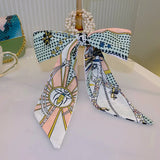 Retro Headband Women Bow Knot Winding Hair Rope Band Hair Accessories
