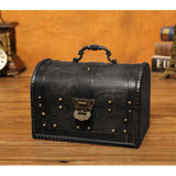Vintage Pirate Jewelry Box With Lock - Treasure Chest Organizer