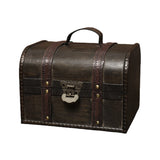 Vintage Pirate Jewelry Box With Lock - Treasure Chest Organizer