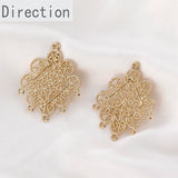 Retro Ethnic Pattern DIY Earrings Necklace Hairpin Accessories Materials
