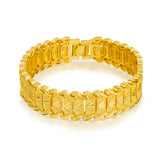 European Coin Gold-plated Bracelet Watch Chain