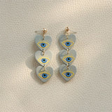 Geometric Colorful Acrylic Drop Earrings for Women