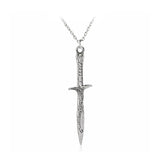 Retro Punk Movie Sword Pendant Necklaces Chain for Men