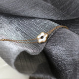 Retro Daisy Flower Bracelet 18k Plated Stainless Steel