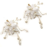 Retro Flower Headwear Magnolia Flower Tiara Clips
