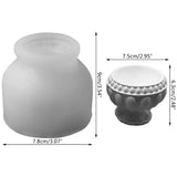 3D Roman Round Succulent Plant Planter Pot Mold