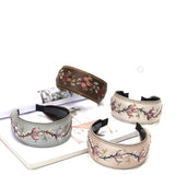 French Embroidered Flower Headband for Women