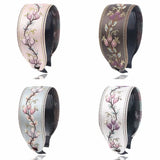 French Embroidered Flower Headband for Women