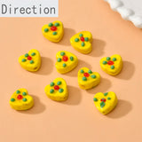 Retro Glass Love Beads for DIY Jewelry