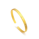 Retro Lucky 999 Bracelet Statement Jewelry Women's Bangles
