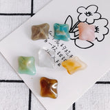 Gradient Smudge Resin Stud Earrings DIY Accessories