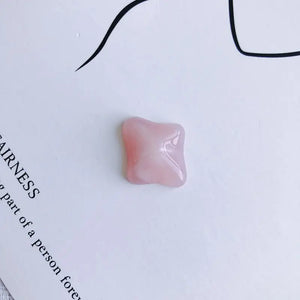 Retro Gradient Smudge Irregular Resin Diamond Stud Earrings DIY
