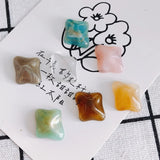 Gradient Smudge Resin Stud Earrings DIY Accessories