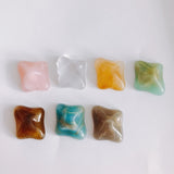 Gradient Smudge Resin Stud Earrings DIY Accessories