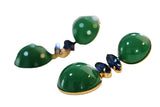 Vintage Green Ear Clip Earring Accessories