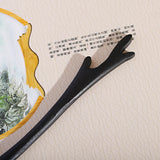 Chinese Style Wood Hair Sticks Hairpins Headpiece Wedding Headdress
