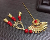 Retro Pearl Flower Hairpin Hair Pin Hanfu Cheongsam Xiuhe Clothing