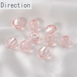 Retro Colored Glaze Round Beads Jewelry Making DIY Accessories