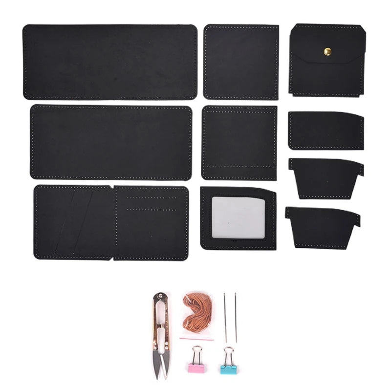 Retro Wallet Men Leather Coin Purse Card Holder Money Bag