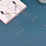 Water Drop Fringe Face Curtain Eyebrow Pendant Hair Accessories
