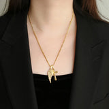Retro Heart Rose Sun Cross Small Plane Square Queen Single Pendants