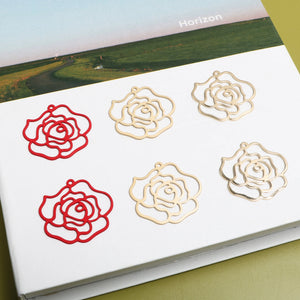 Hong Kong Style Red Rose Flower Pendant DIY Accessories