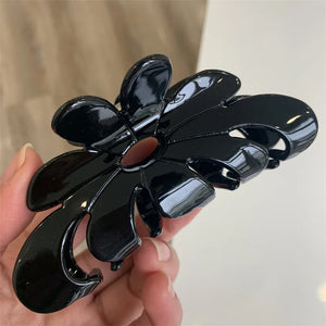 Retro Ins Creative Clip Flower Shark Acrylic Charm Hair Clip Hair Accessories