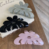 Retro Ins Creative Clip Flower Shark Acrylic Charm Hair Clip Hair Accessories