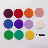 10pcs Japanese Resin Round Patch DIY Jewelry Earring Material