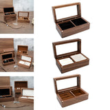 Retro Jewelry Box Organizer Storage Necklace Earrings Holder