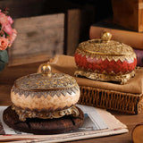Retro Jewelry Box Watch Rings Earrings Bracelet Necklace Holder Organizer
