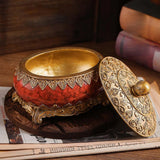 Retro Jewelry Box Watch Rings Earrings Bracelet Necklace Holder Organizer