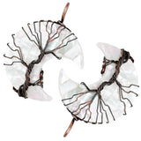 Moon Shell Pendant Tree Of Life Necklace DIY Jewelry Making