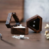 Retro Triangle Wooden Jewelry Organizer