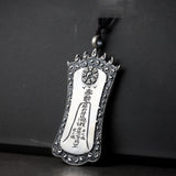 Thai Silver Evil Spirits Pendant Men's Charm