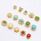 K-Gold Filled Goldfish Sunflower Bracelet Connector