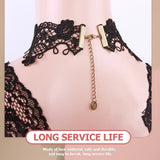 Retro Lace Choker Necklace for Party Prop