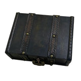 Vintage Style Lock Jewelry Chest Storage 15.5x12x6cm