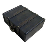 Vintage Style Lock Jewelry Chest Storage 15.5x12x6cm