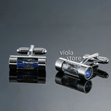Vintage Crown Hourglass Cufflinks - Wedding Accessory