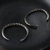 Punk Stainless Steel Bracelet Men Horns Cuff Bracelets Bangles