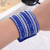 Leaves Painting Punk Bracelet Jewelry