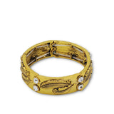 Leaves Painting Punk Bracelet Jewelry