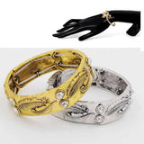 Leaves Painting Punk Bracelet Jewelry