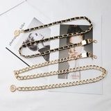 Retro Metal Chain Belt For Women Waist Chain Dress Jeans Girls