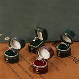 Retro Mini Ring Box Diamond Ring Box Proposal Wedding Ceremony
