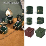 Retro Mini Ring Box Diamond Ring Box Proposal Wedding Ceremony