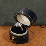 Retro Mini Ring Box Diamond Ring Box Proposal Wedding Ceremony